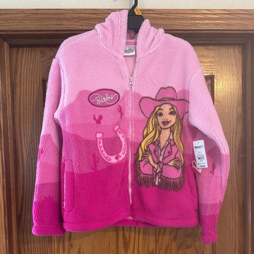 Barbie Pink Ombre Fleece Jacket